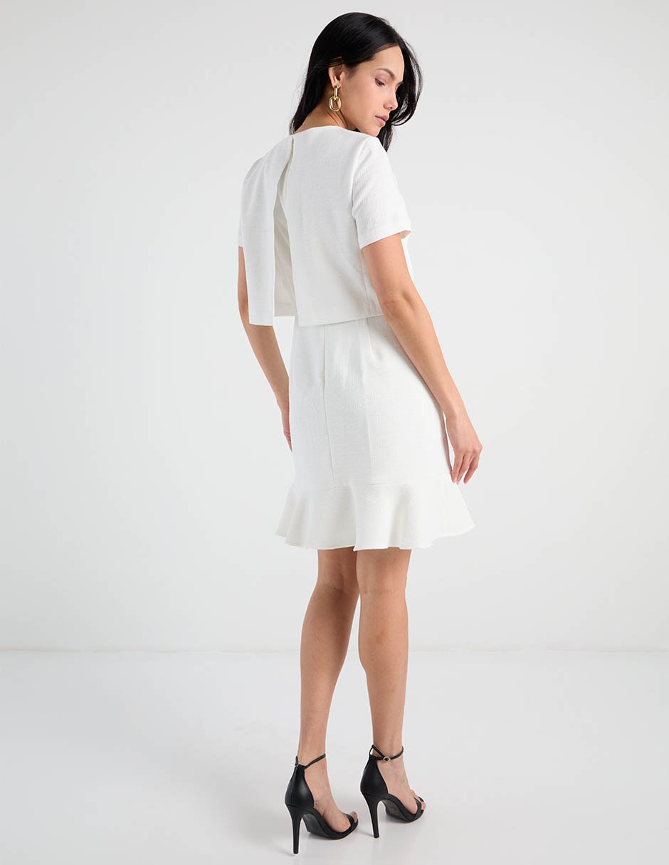 Vestido a la rodilla casual para mujer 7