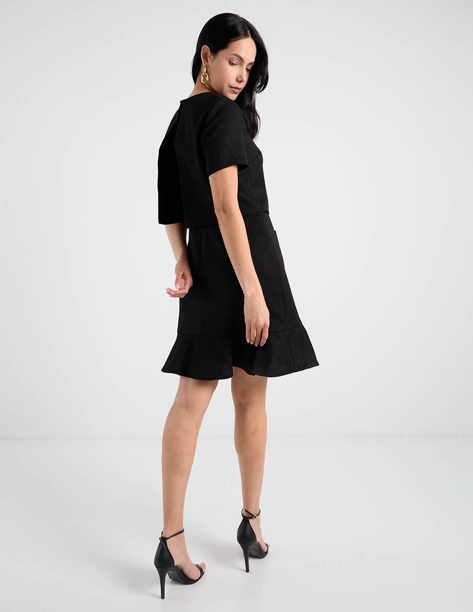 Vestido a la rodilla casual para mujer 6