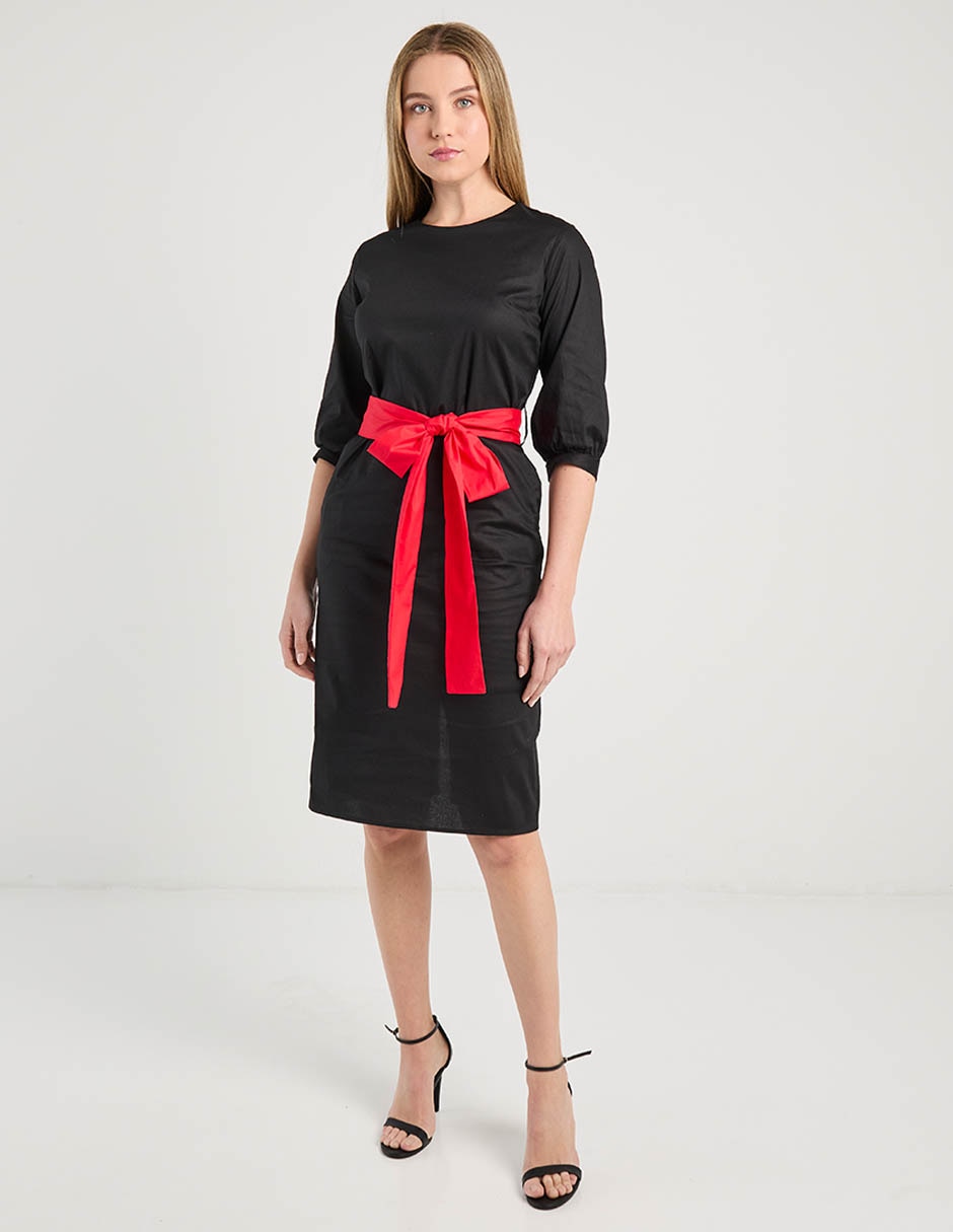 Vestido a la rodilla casual para mujer 3
