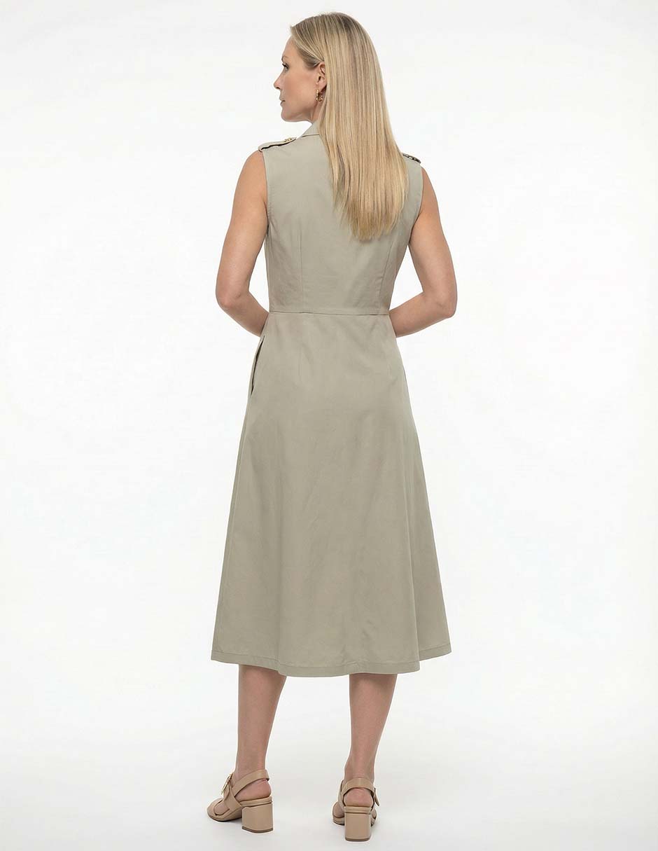 Vestido midi casual para mujer 2