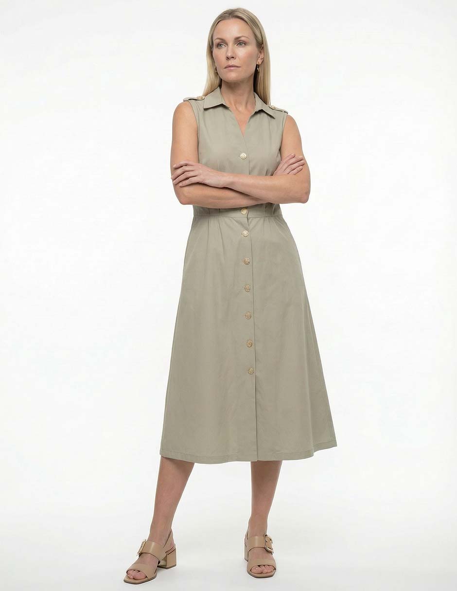 Vestido midi casual para mujer 3