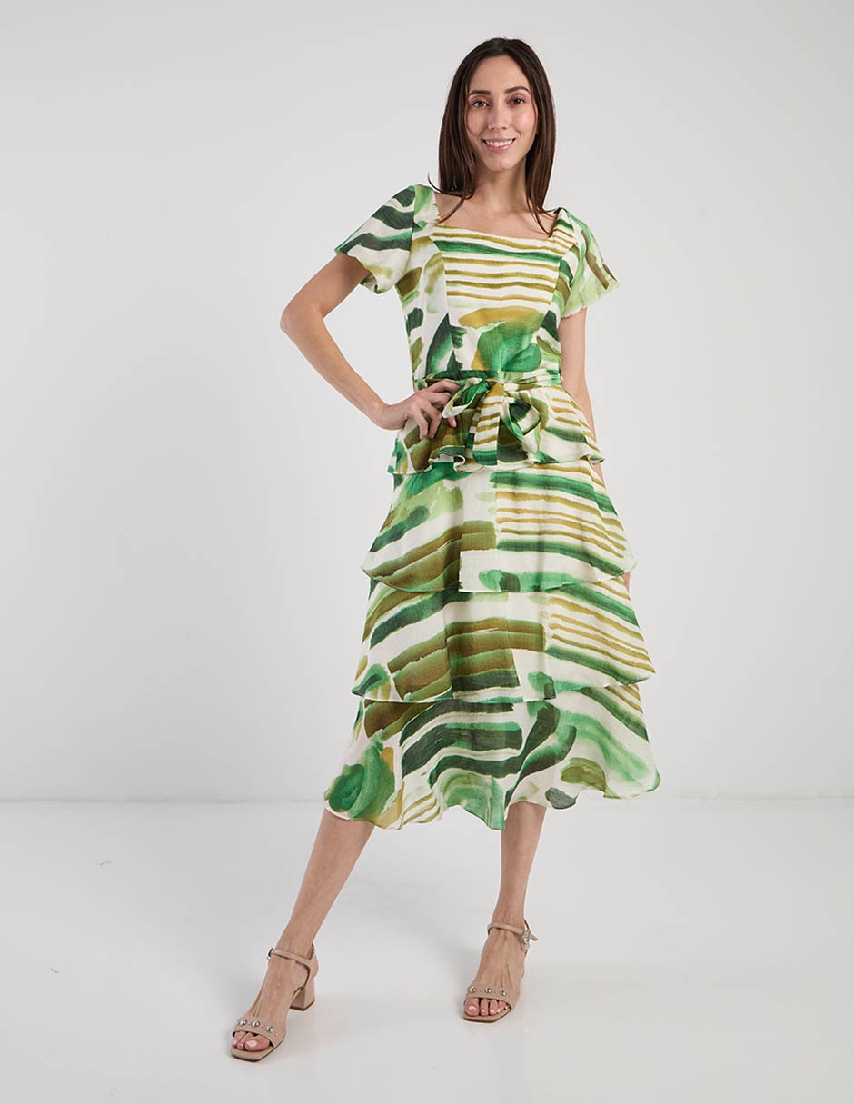 Vestido midi casual para mujer 2