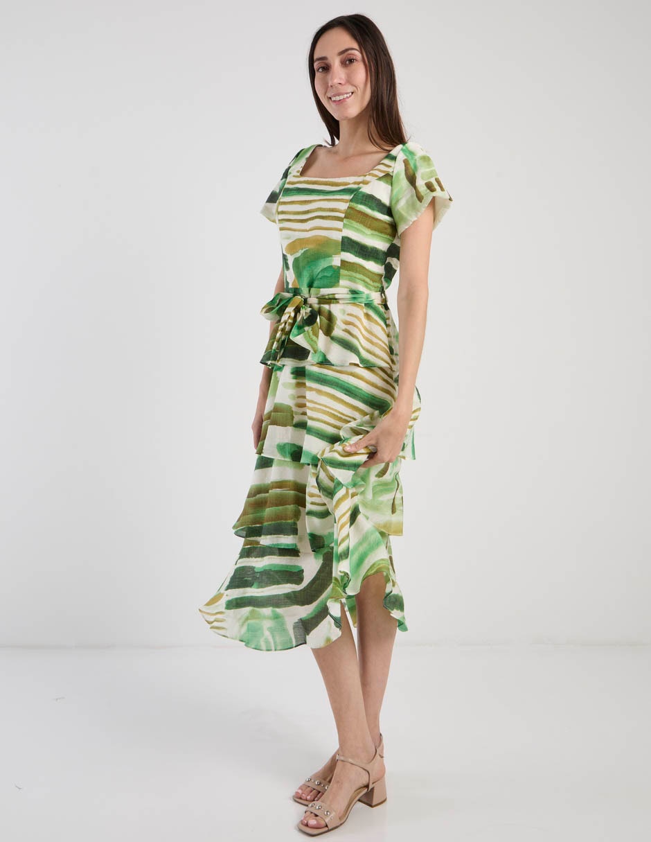 Vestido midi casual para mujer 3