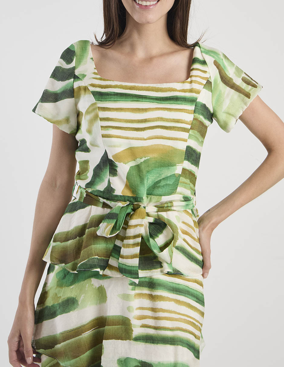 Vestido midi casual para mujer 4