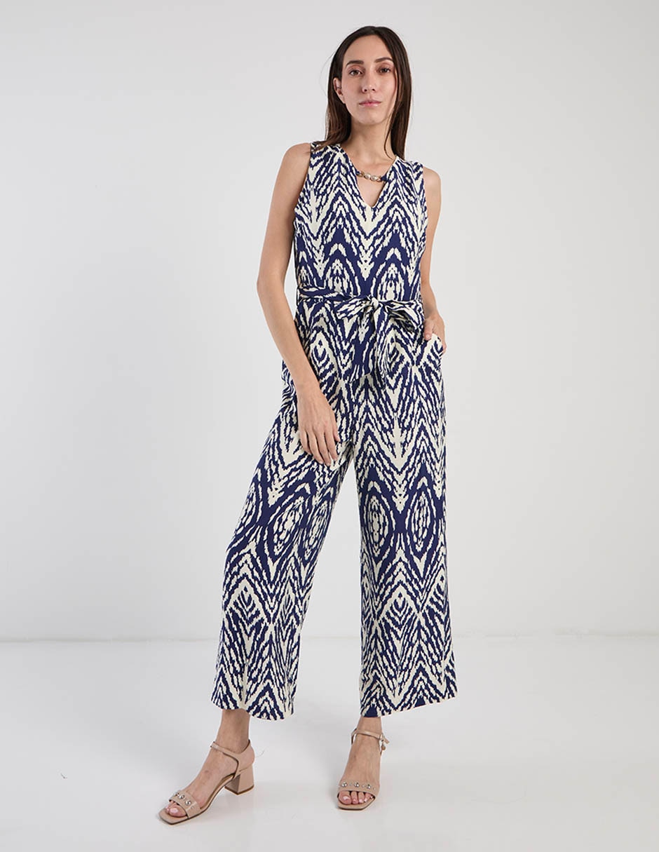Jumpsuit estampado étnico para mujer 2