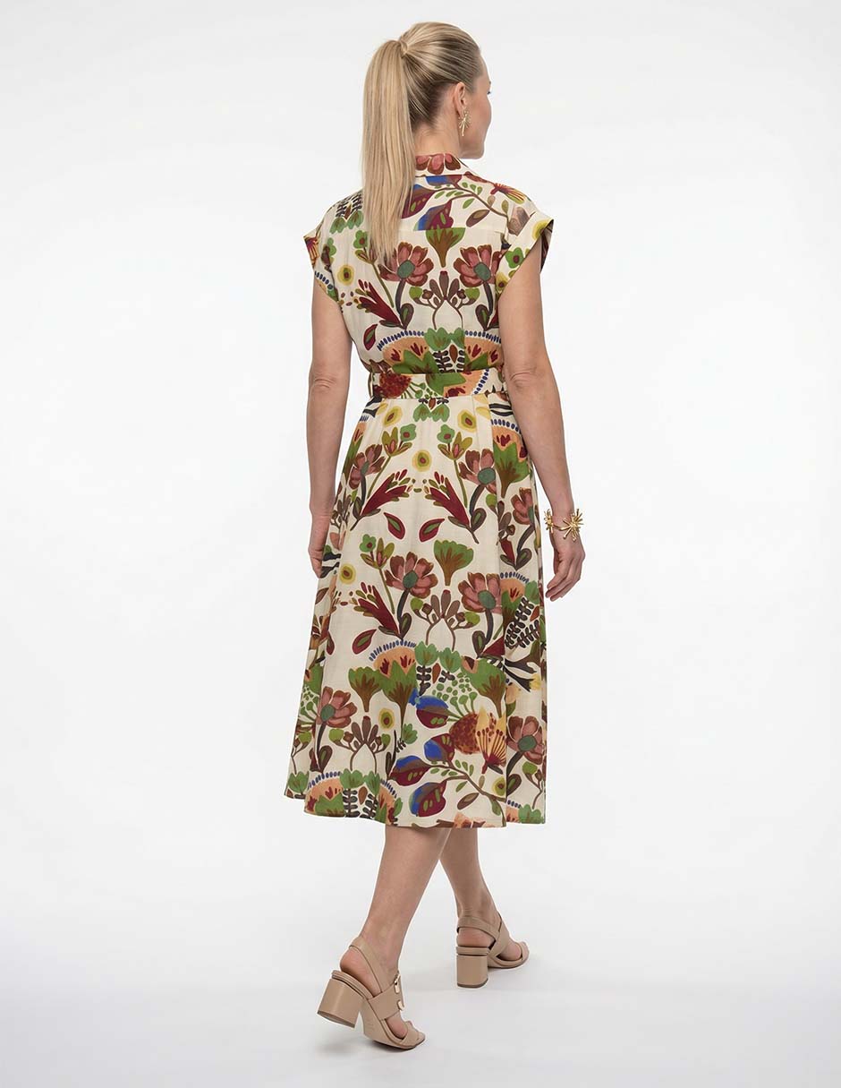 Vestido midi casual para mujer 2
