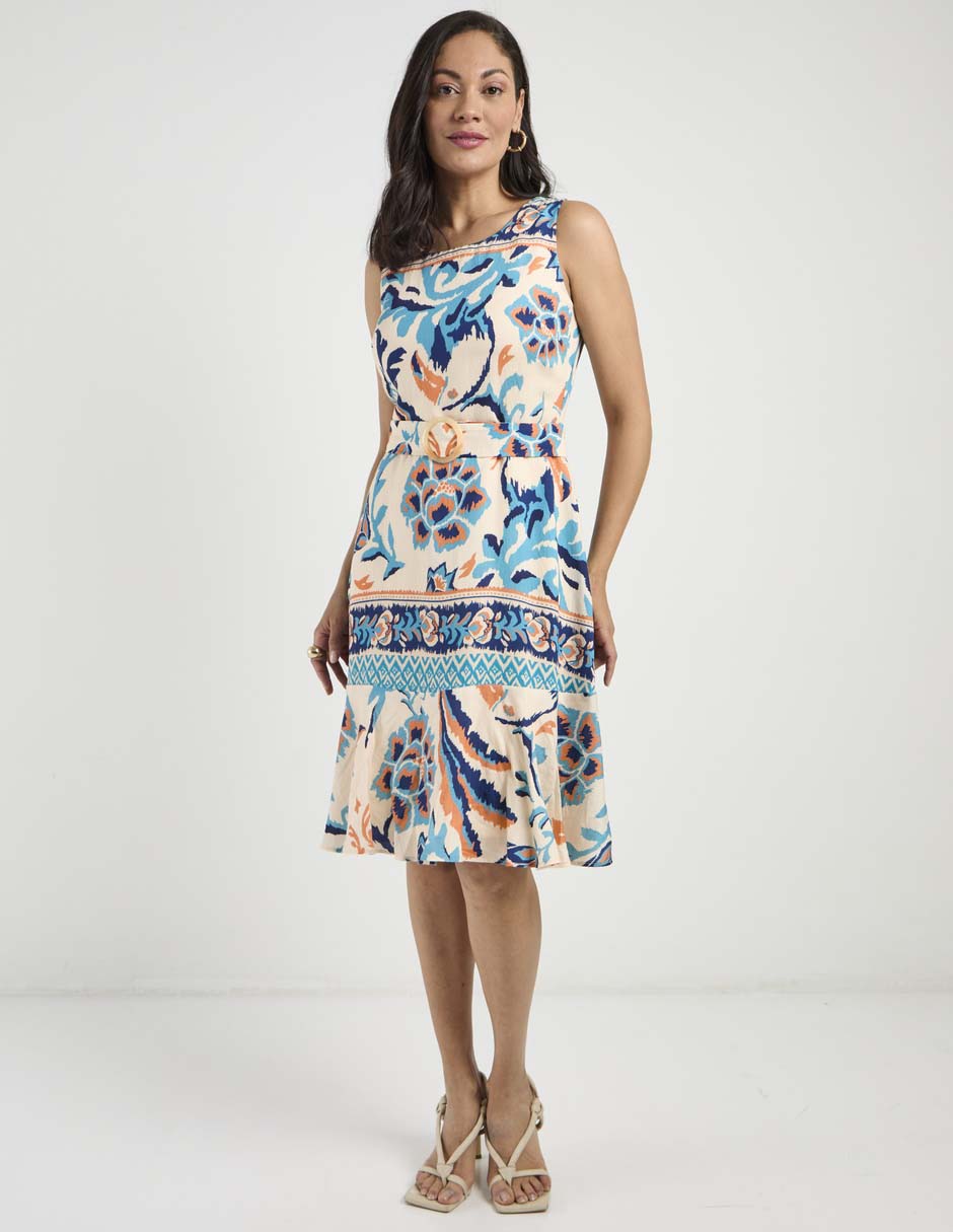 Vestido midi casual para mujer 2