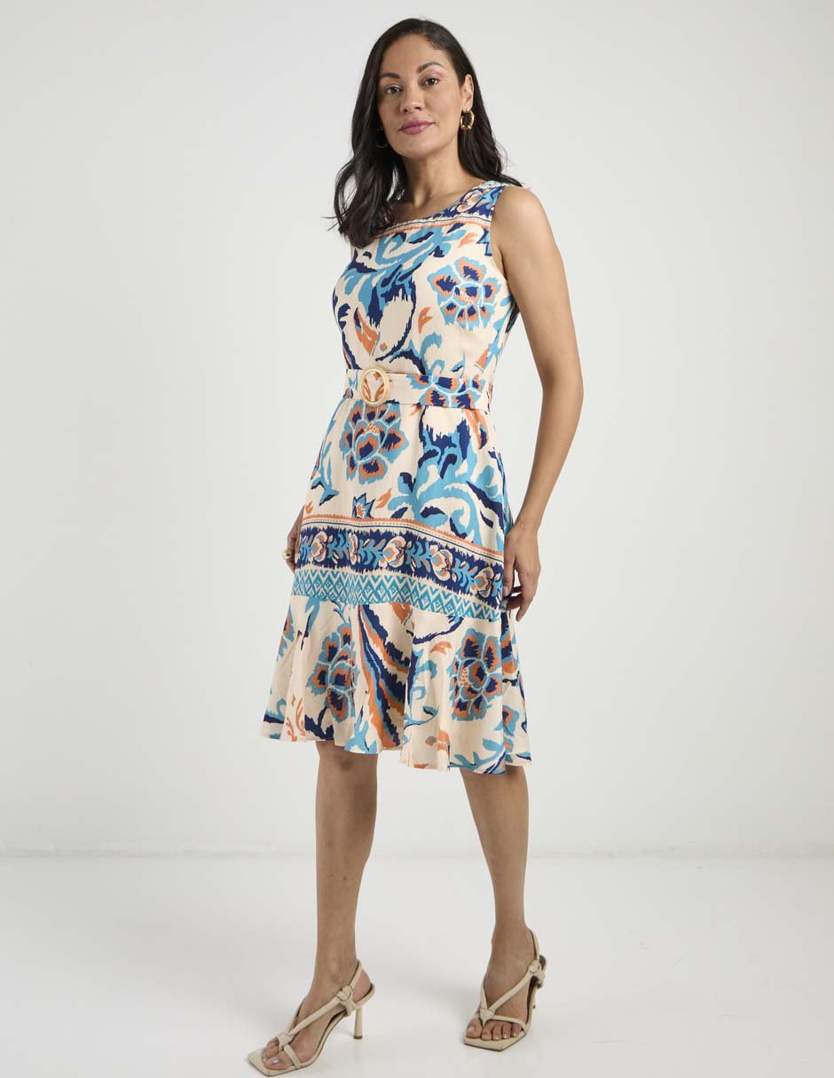 Vestido midi casual para mujer 3