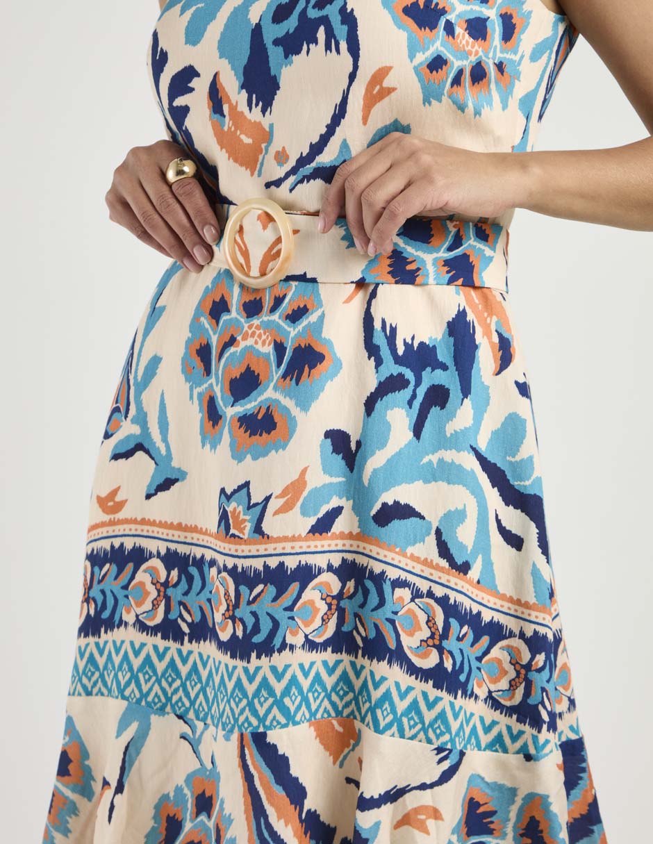 Vestido midi casual para mujer 5