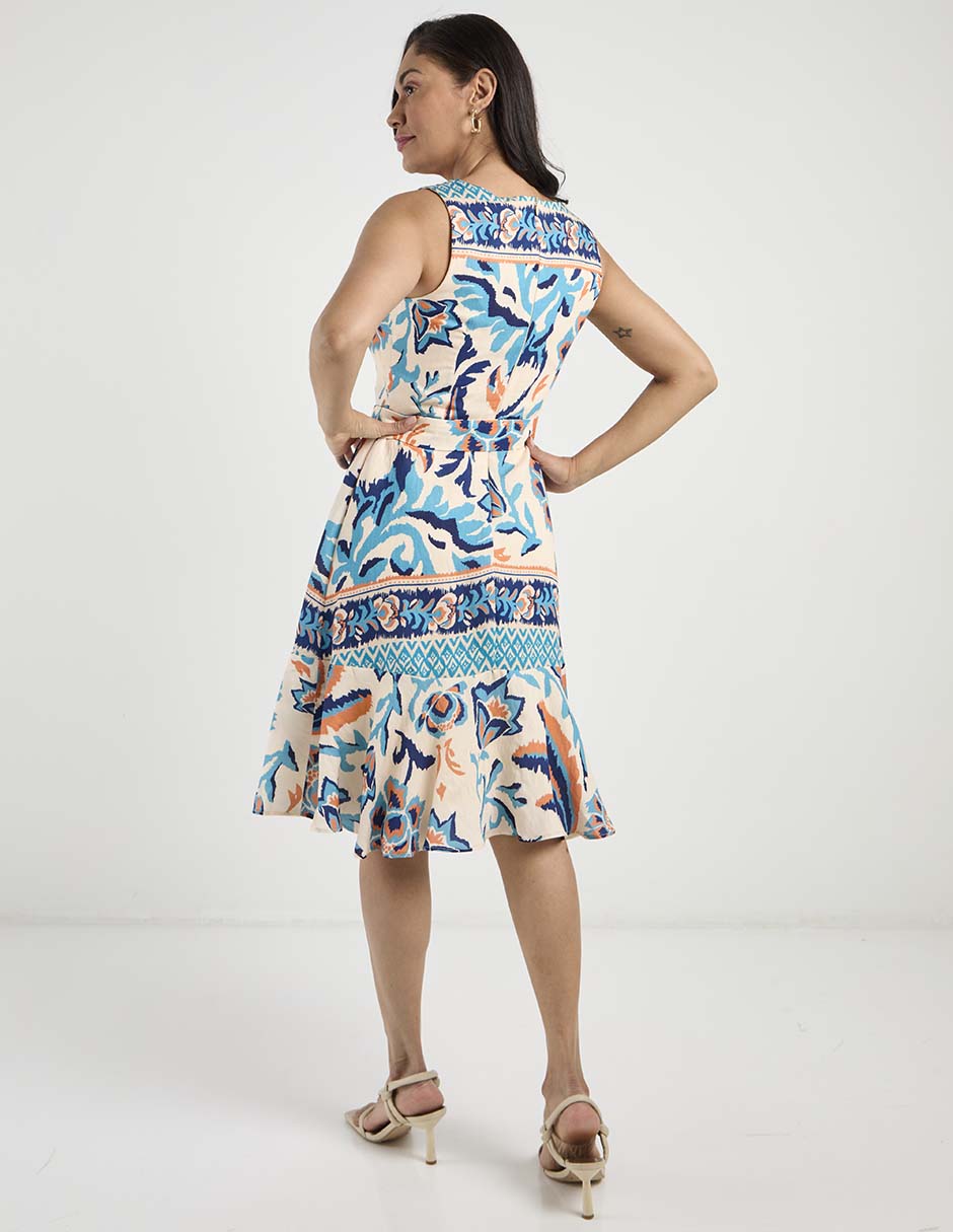 Vestido midi casual para mujer 6
