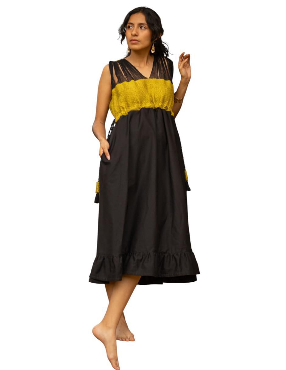 Vestido midi casual Manuela para mujer Vestido midi casual Manuela para mujer