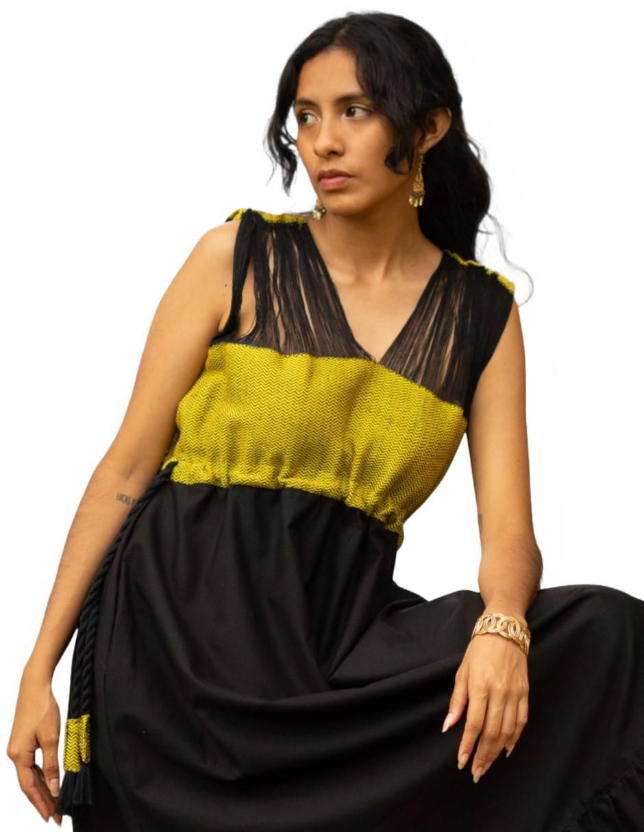 Vestido midi casual Manuela para mujer 2