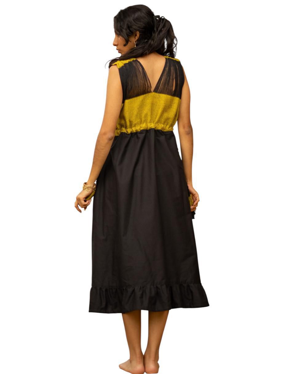 Vestido midi casual Manuela para mujer 4