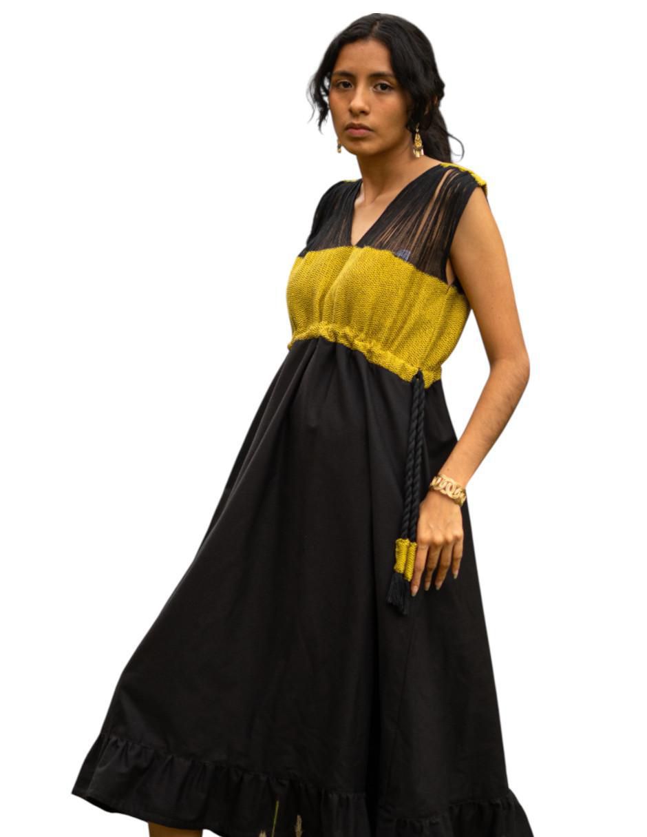 Vestido midi casual Manuela para mujer 5