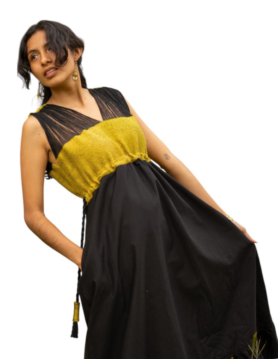 Vestido midi casual Manuela para mujer 7