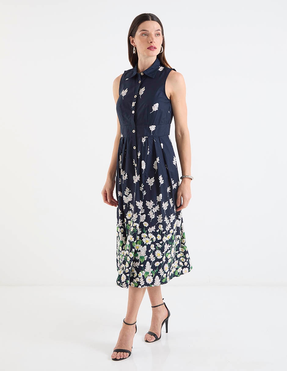 Vestido largo casual para mujer 3